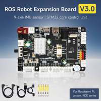 STM32F103RCT6 Control Board ROS Robot Expansion Board with 9 Axis Sensor Motor Servo Port for Raspberry Pi Jetson ROS ROS2 Robot