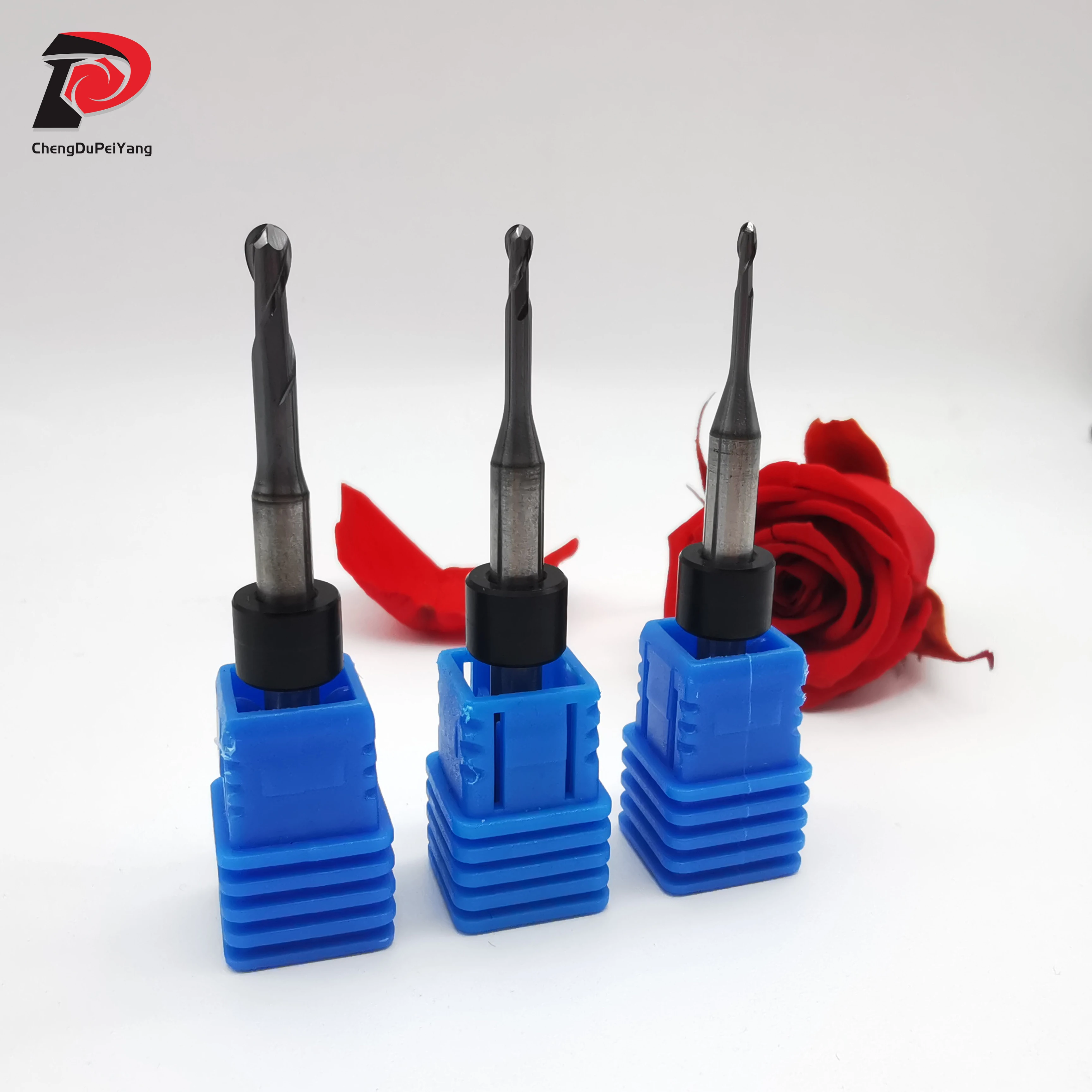 

Dental Cad Cam Tungsten Carbide Made XTCERA 300 Metal Milling Ball Drill Endmill Bullnose Burs