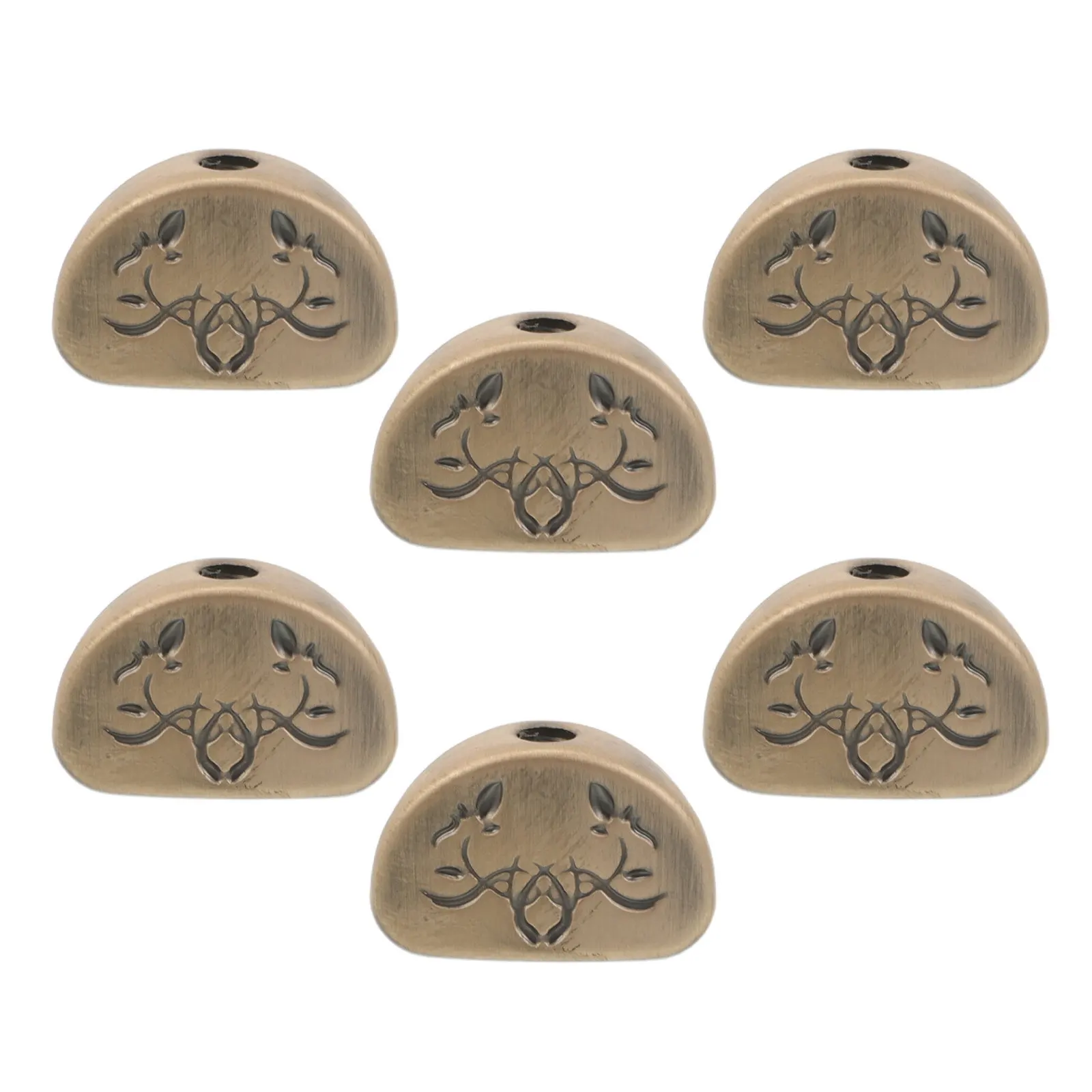 6Pcs Acoustic Guitar Tuning Peg Replacement Metal Knobs Vintage Engraved for Electric and Folk Guitar Stable Easy Upgrade