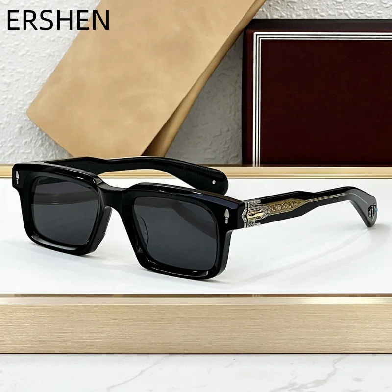 BELVEDERE cross-border handcrafted luxury fashion square vacation trendy edition men's and women's sunglasses for outdoor beach