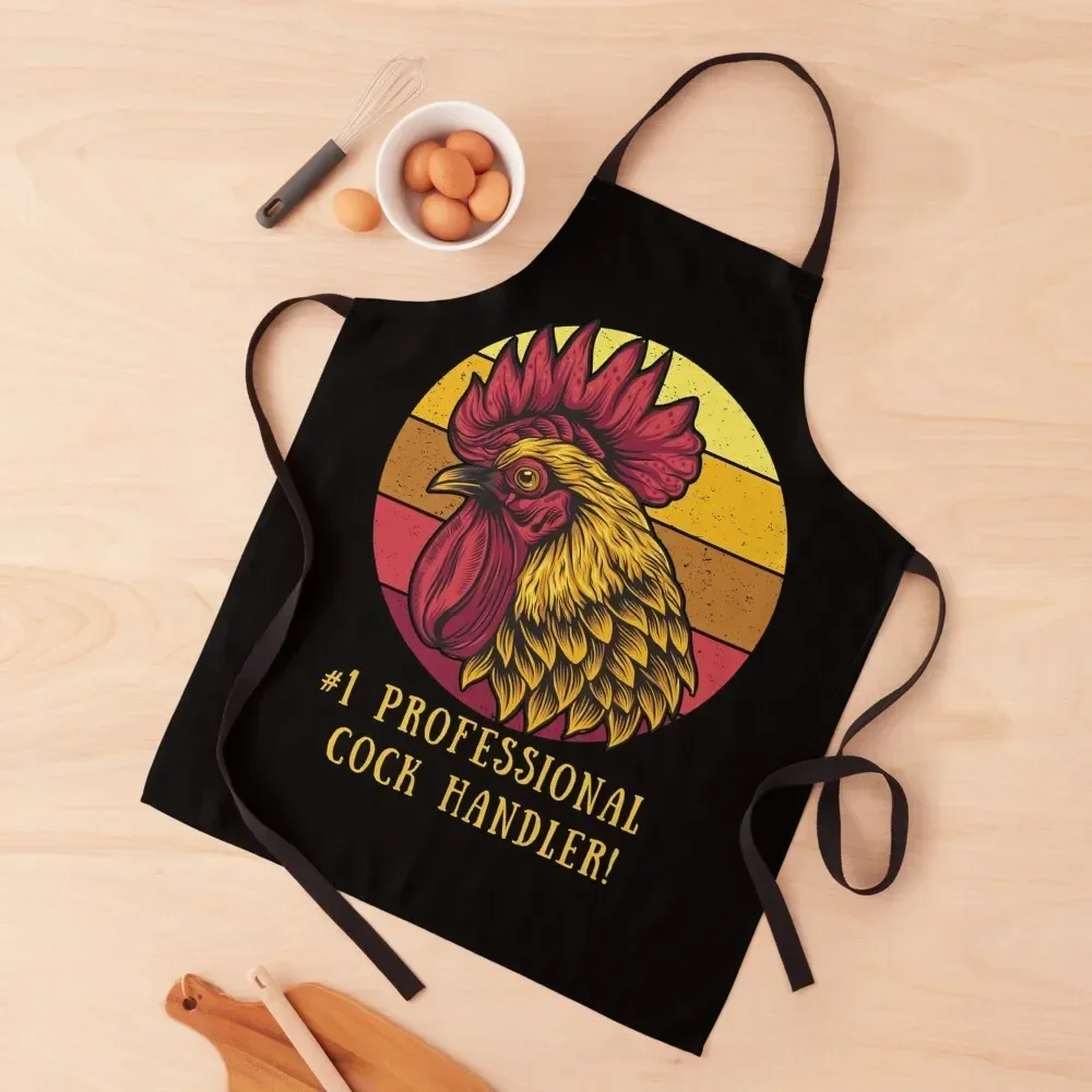 professional cock handler. Chicken and Rooster gift - Apron Kitchens Woman Beauty bib Kitchen Things And For Home Apron