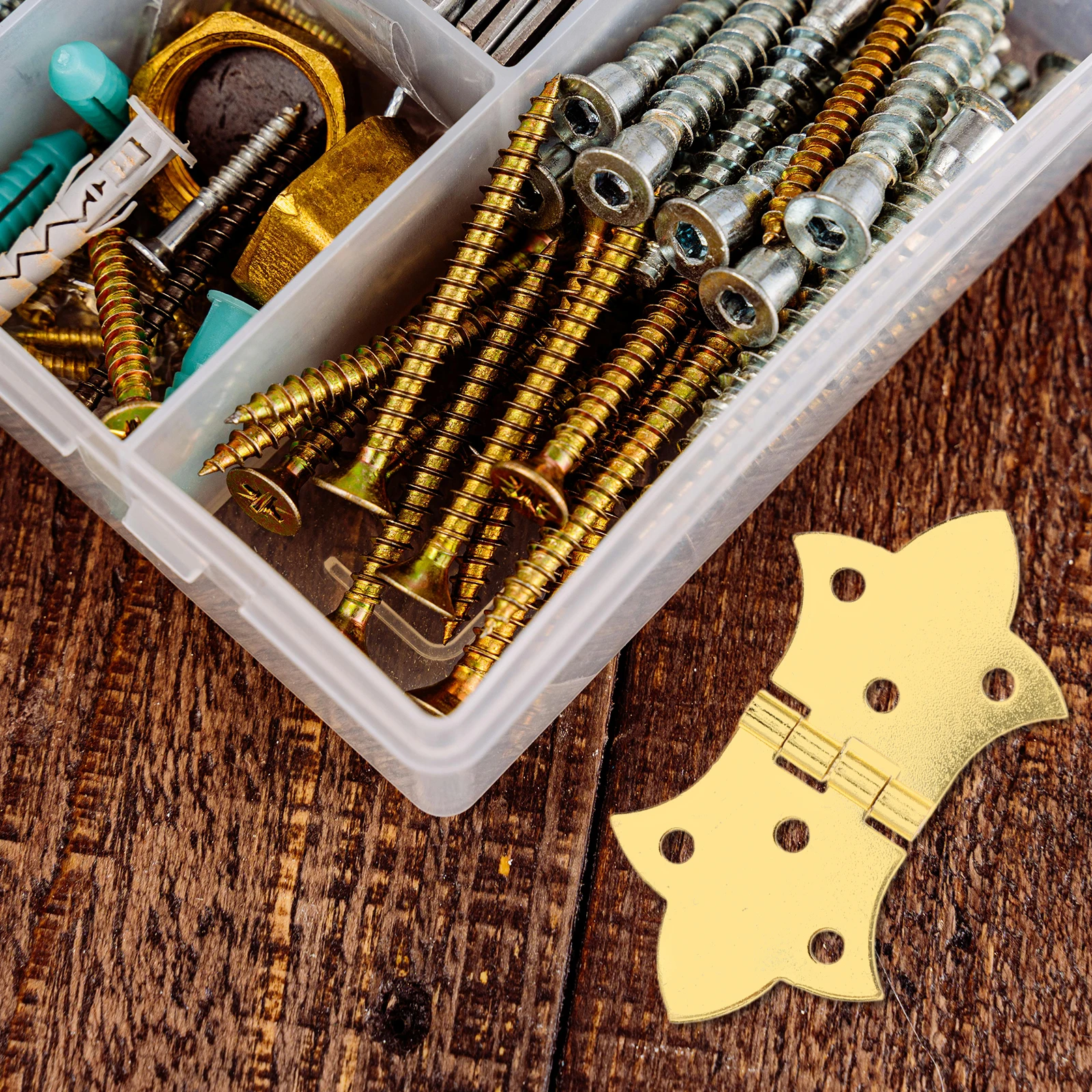 

10pcs Gold Butterfly Hinges Cabinet Decorative Furniture Metal Tiny Shape Small Hardware Wooden Box Parts Jewelry