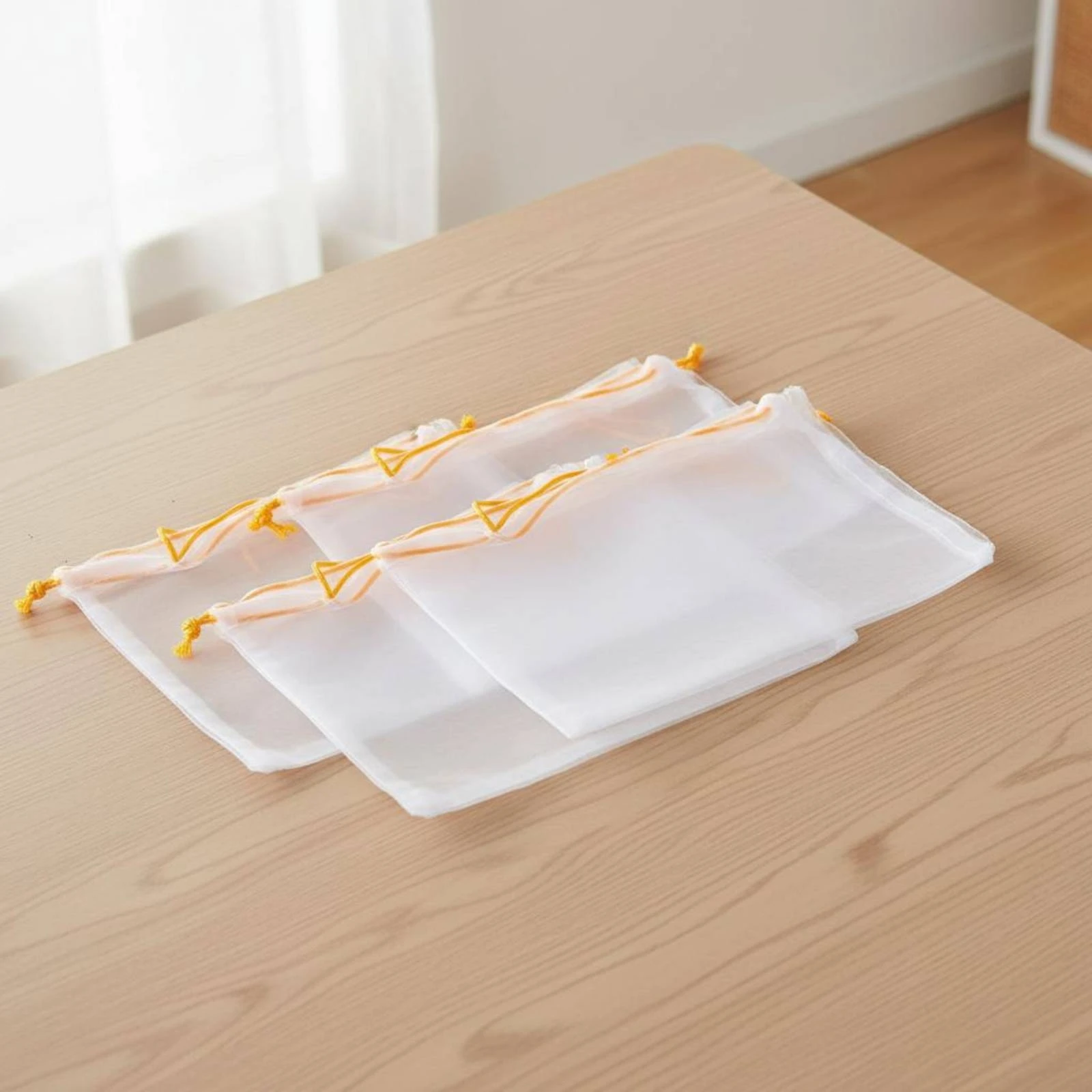 4 Pieces Honey Extractor Filter Bag Washable Straining Pouch for Beginners