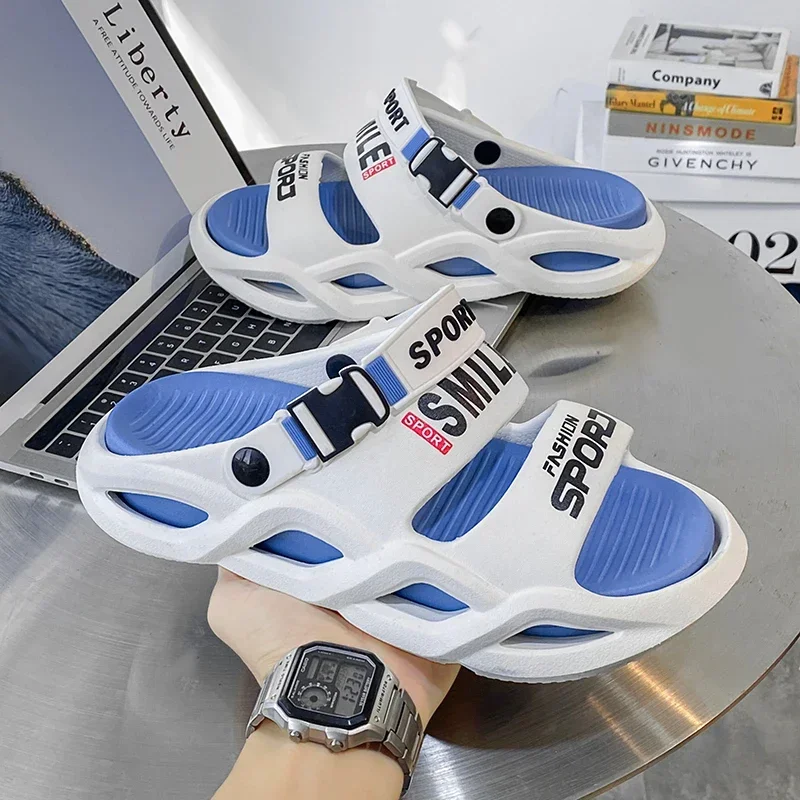 

Summer Men's Clogs Sandals Casual Shoes Men Outdoor Beach Leisure Slippers Comfortable Men High Quality Shoes Sports Sandals