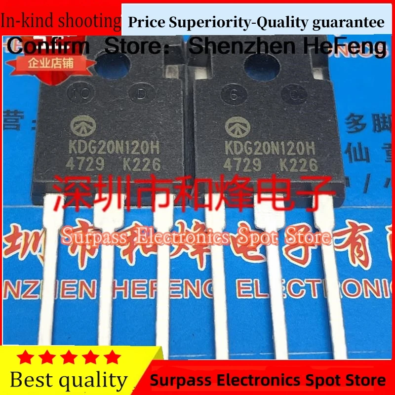 5PCS-10PCS KDG20N120H  TO-247 1200V 20A     NEW AND ORIGINAL Quick Delivery Fast Shipping