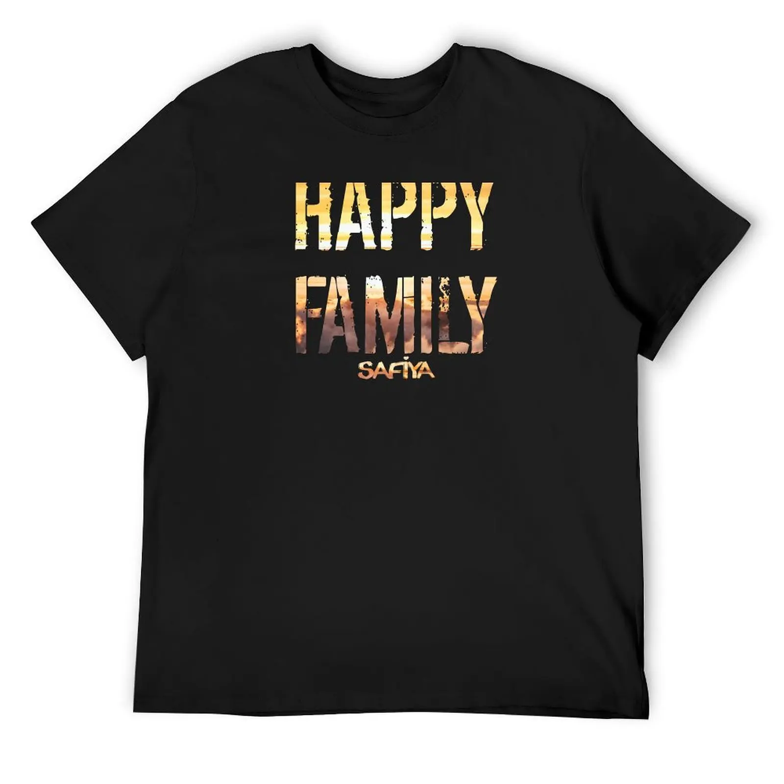 Happy Family T-Shirt heavyweights Short sleeve tee boys whites Men's t-shirts