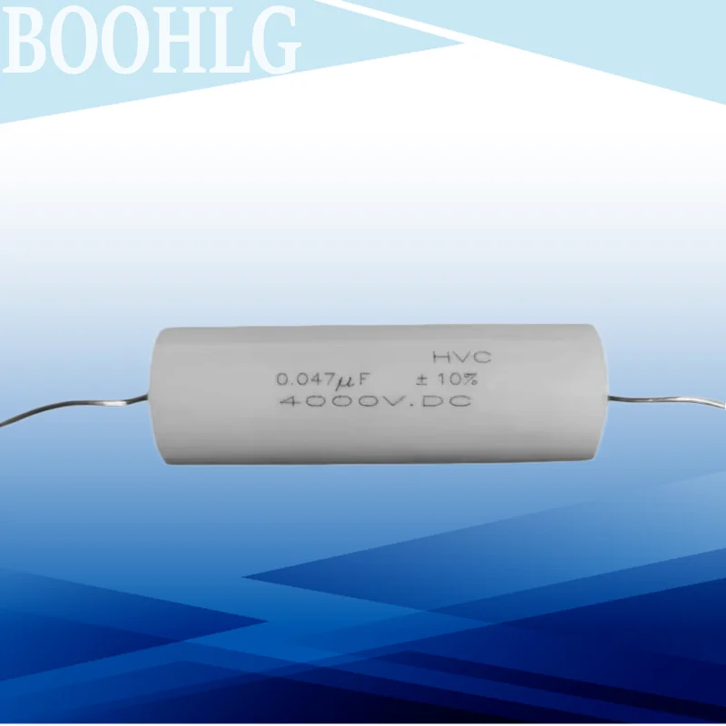 2PCS High Voltage Pole-Free Inductive Film Capacitor 4000V 0.047uF 473 4KV 14X44MM
