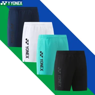 YONEX 2024 جديد تنورة تنس الريشة التجفيف السريع مطوي المضادة للضوء تنفس سليم اللياقة البدنية السراويل الرياضية