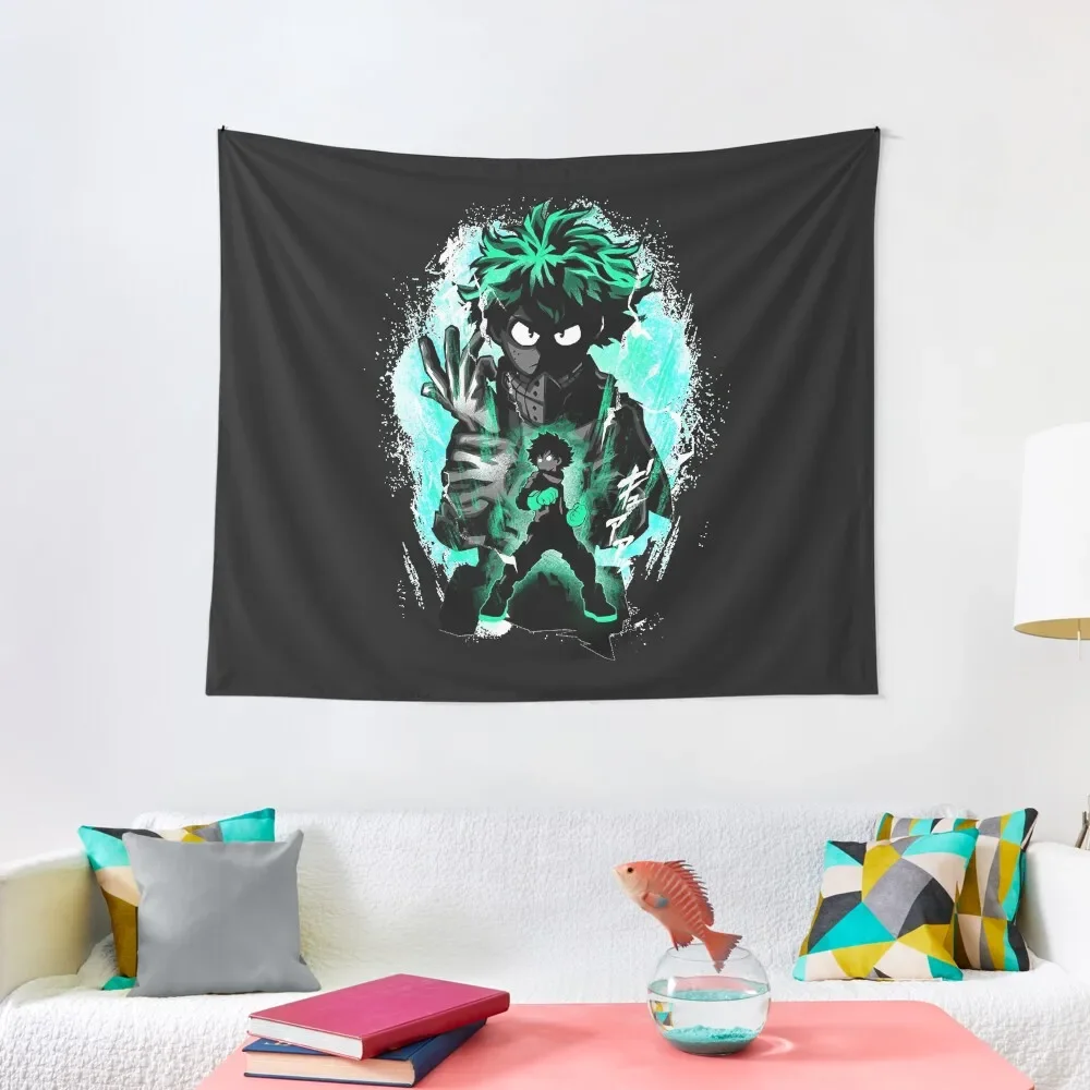 Hero Deku Tapestry Wall Hangings Decoration Mushroom Tapestry