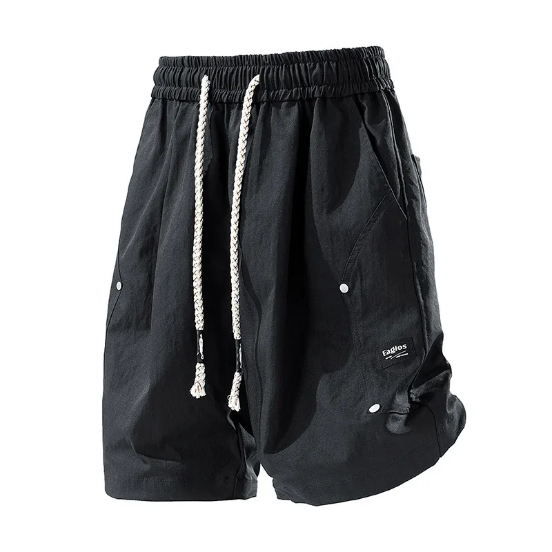 M-8XL ผู้ชายฤดูร้อนใหม่กางเกงขาสั้นผู้ชายแบรนด์หลวม Willow กางเกงภูเขากลางแจ้งกีฬาฟิตเนส D279