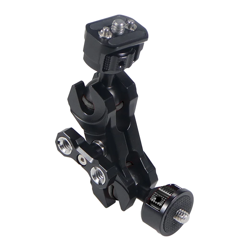 Doppelte Kugelköpfe Magic Arm 1/4'' 3/8'' Schraube für DSLR Kamera Monitor Mikrofon Video Licht Super Clamp Kamera Käfig Halterung – Detail 20