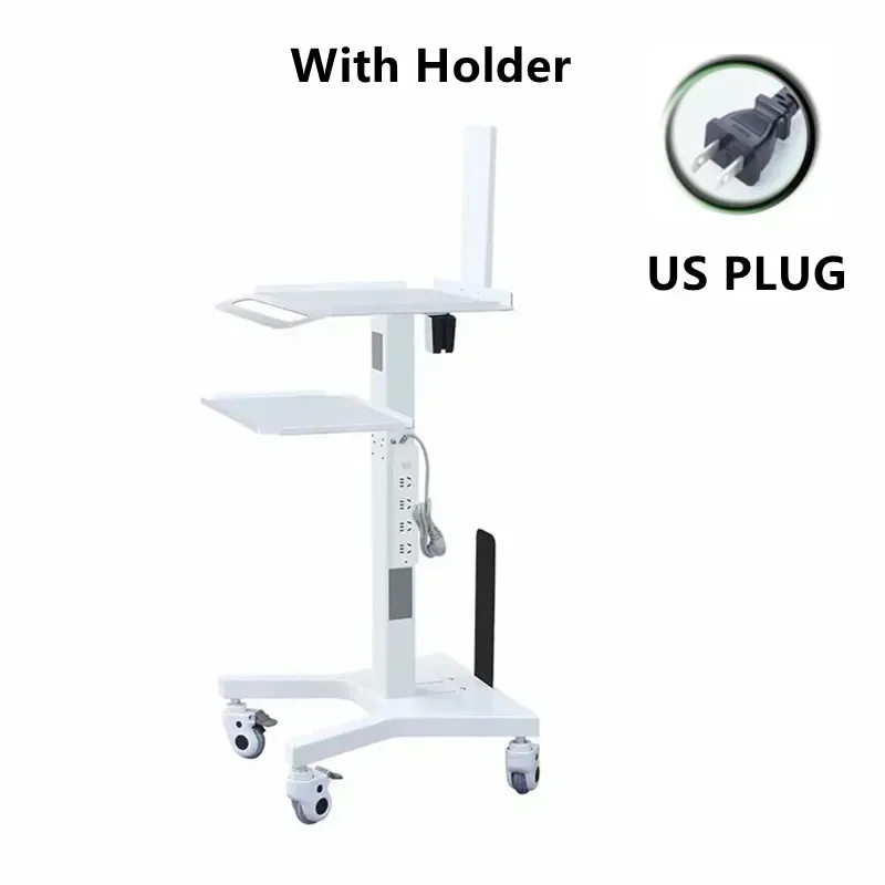 Medical Dental Scanner Cart Intraoral Scanner Trolley  Tool Cart With Bracket Tray Hoder Mobile Workstation