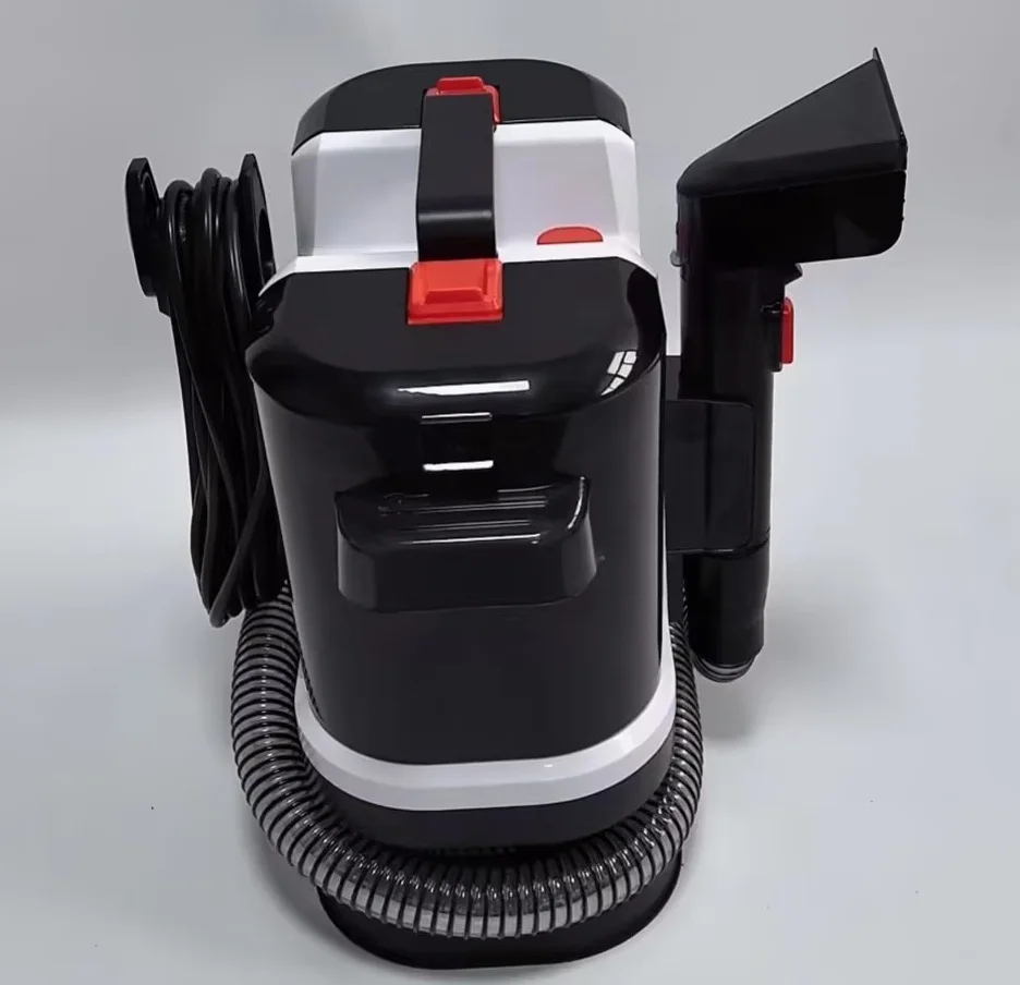 CE CB Portable High Pressure Electric Plastic Removeable Water Tank Handheld Wet and Dry Cyclone Vacuum Carpet Cleaner