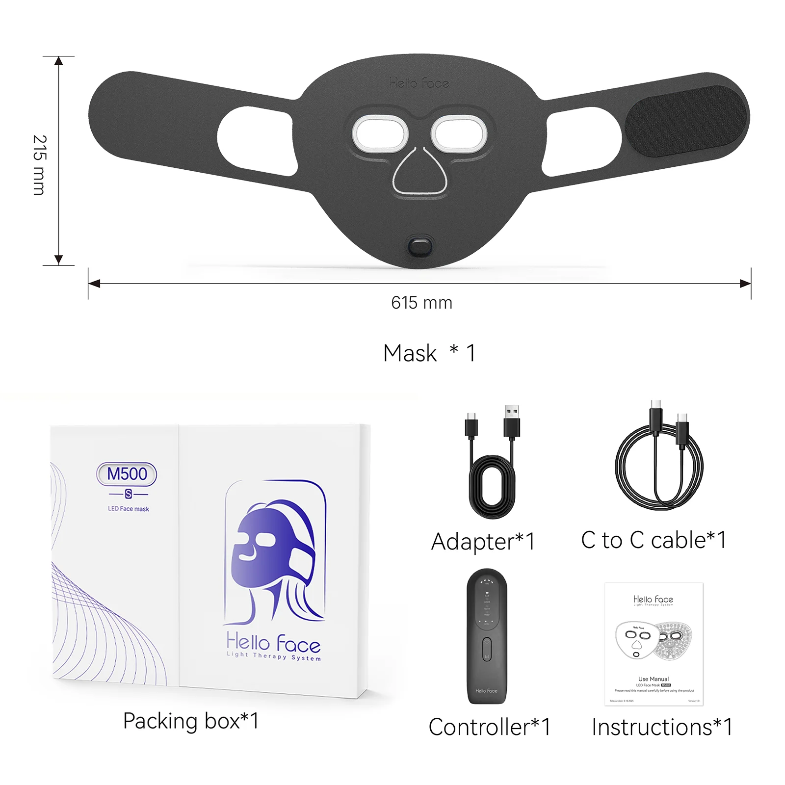 masque-led-photon-m500s-noir-mat-masque-ultra-leger-bloquant-la-lumiere-pour-les-yeux-therapie-de-la-lumiere-pour-la-peau-infrarouge-bleu-rouge-ambre