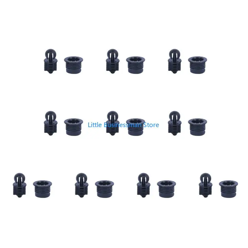 Satz mit 10 Befestigungselementen für Lautsprechergitter, Antivibrations-Clip, passend für Lautsprechergitter-Clip M76A – Detail 3