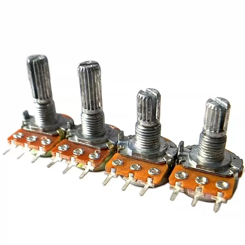 5 قطعة WH148 3pin 6pin 15 مللي متر 20 مللي متر B1K B2K B5K B10K B20K B50K B100K B250K B500K B1M 1K 2K 5K 10K 20K 50K 100K 250K 500K 1M