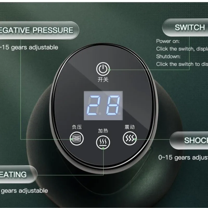 مايكرو الحالي شحن فرشاة ميريديان الكهربائية كشط أداة مكافحة التهاب السيلوليت تدليك الجسم الدهون الموقد التخسيس وتشكيل