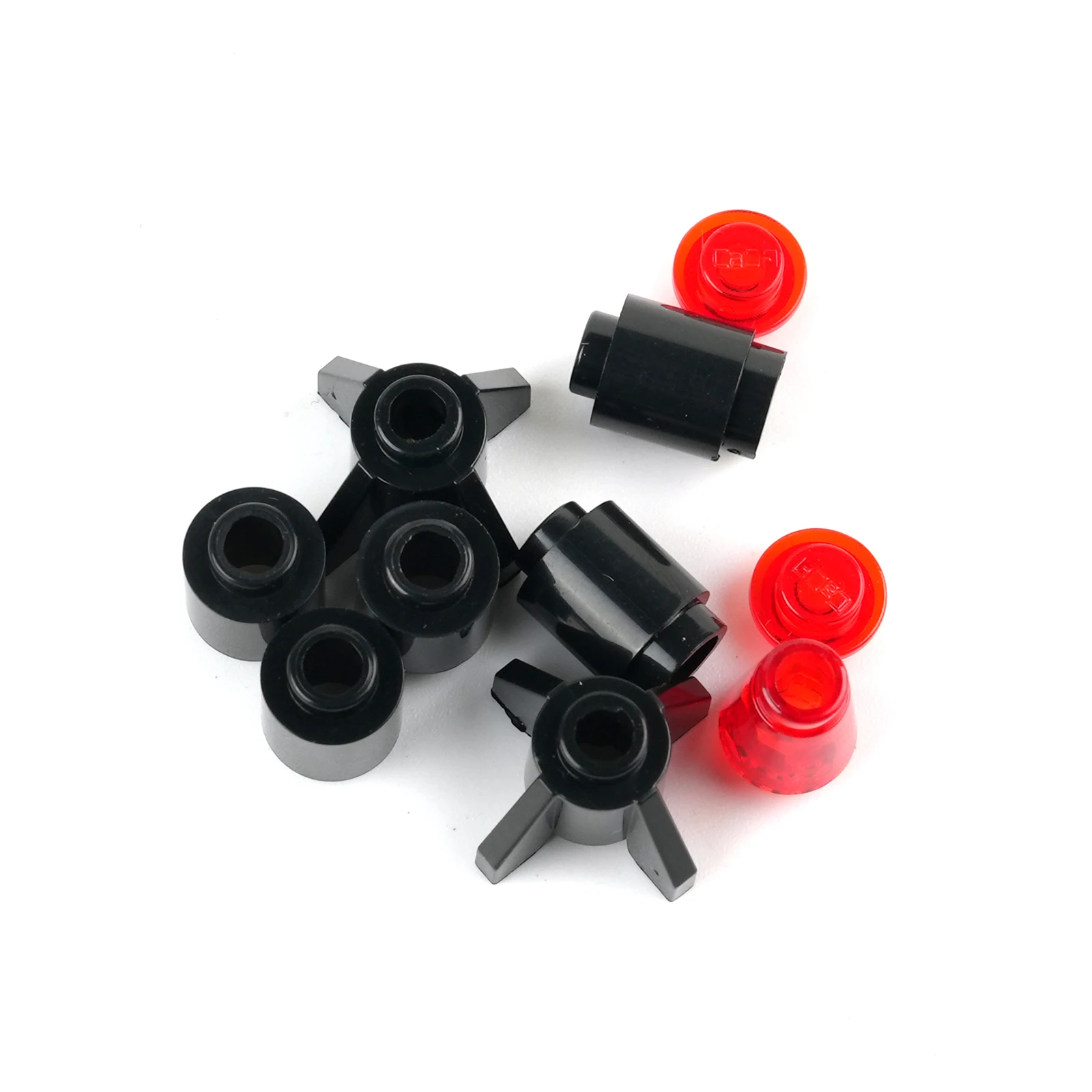 MOC – petits blocs de construction de conception de fusée, série militaire, Missile de fusée pour garçons, bricolage, modèle d'assemblage, briques, jouets, accessoires