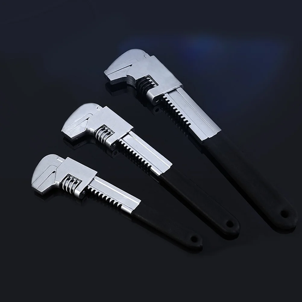 

9 Inch Multi-Function Right Angle Wrench 63mm Large Opening Adjustable F Type Spanner Pliers Professional Durable Hand Tool