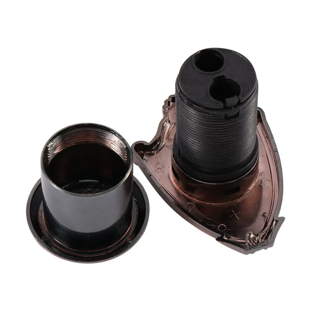 Multi-funzione 2 in 1 porta di sicurezza domestica Peep visore con foro da 180 gradi Peep Sight Hole campanello per porta di sicurezza Cat's Eye