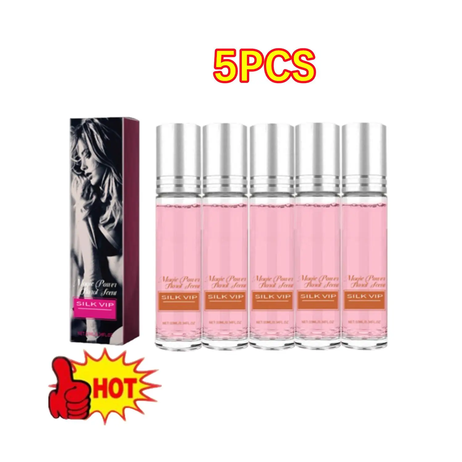 

5Pcs 10ml Flirting Perfume Pheromone Sexually Stimulating Fragrance Oil Fresh Light And Long-lasting Fragrance Sexy Product