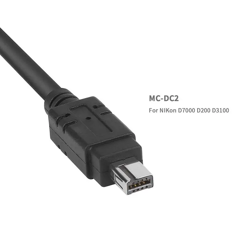 MC-DC2ถ่ายรีโมทสำหรับ Nikon สายชัตเตอร์ทริกเกอร์สำหรับ Nikon D90 D3200 D600 D3300 D5000 D5100 D5200 D5300 D7000ดิจิตอล