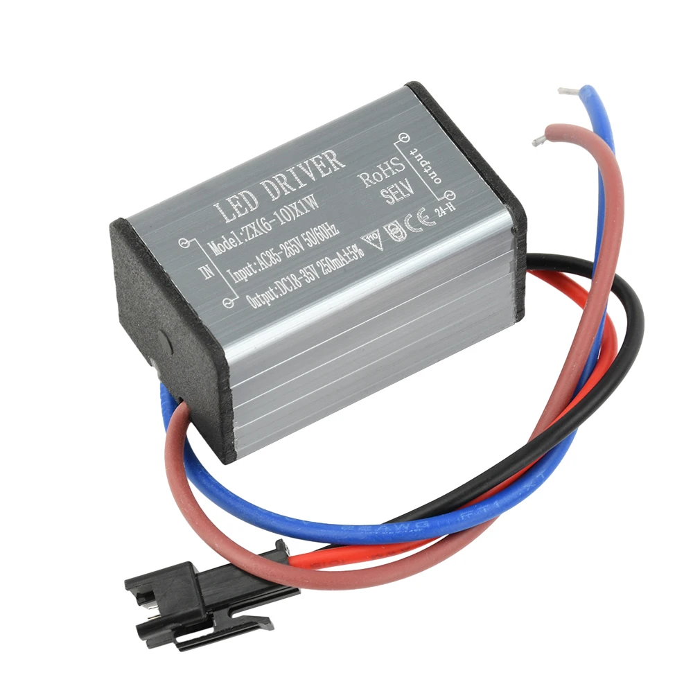 Driver de led à prova d'água, 1-3w, 6-10w, 8-12w, 12-18w, 18-24w