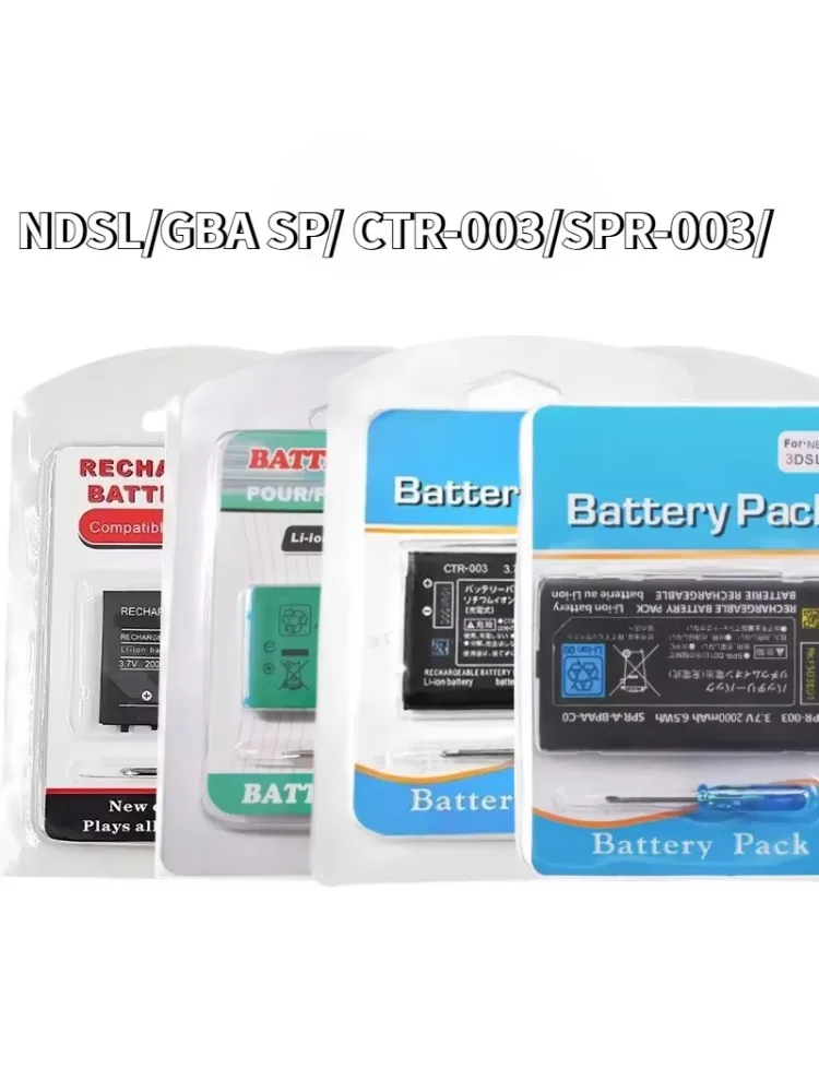 Batterie hĂ´te CTR-003 NDSL SPR-003 3.7V, Batteries au Lithium pour Nintendo NEW 3DSLL 3DSXL N3DS 2DS GBA SP, cellule de Console de jeu
