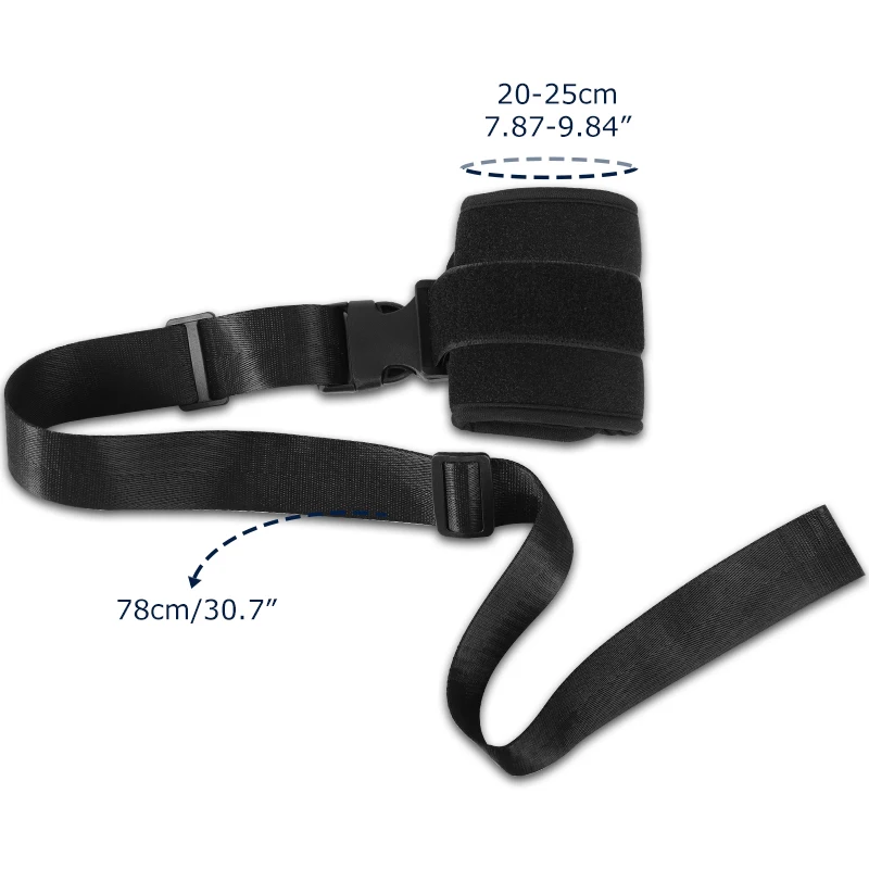 Lefeke Limb Restraints Belt Ankles Wrists Adjustable Quick-release Restraints Soft Breathable Bed Chair Limb Fixed Strap