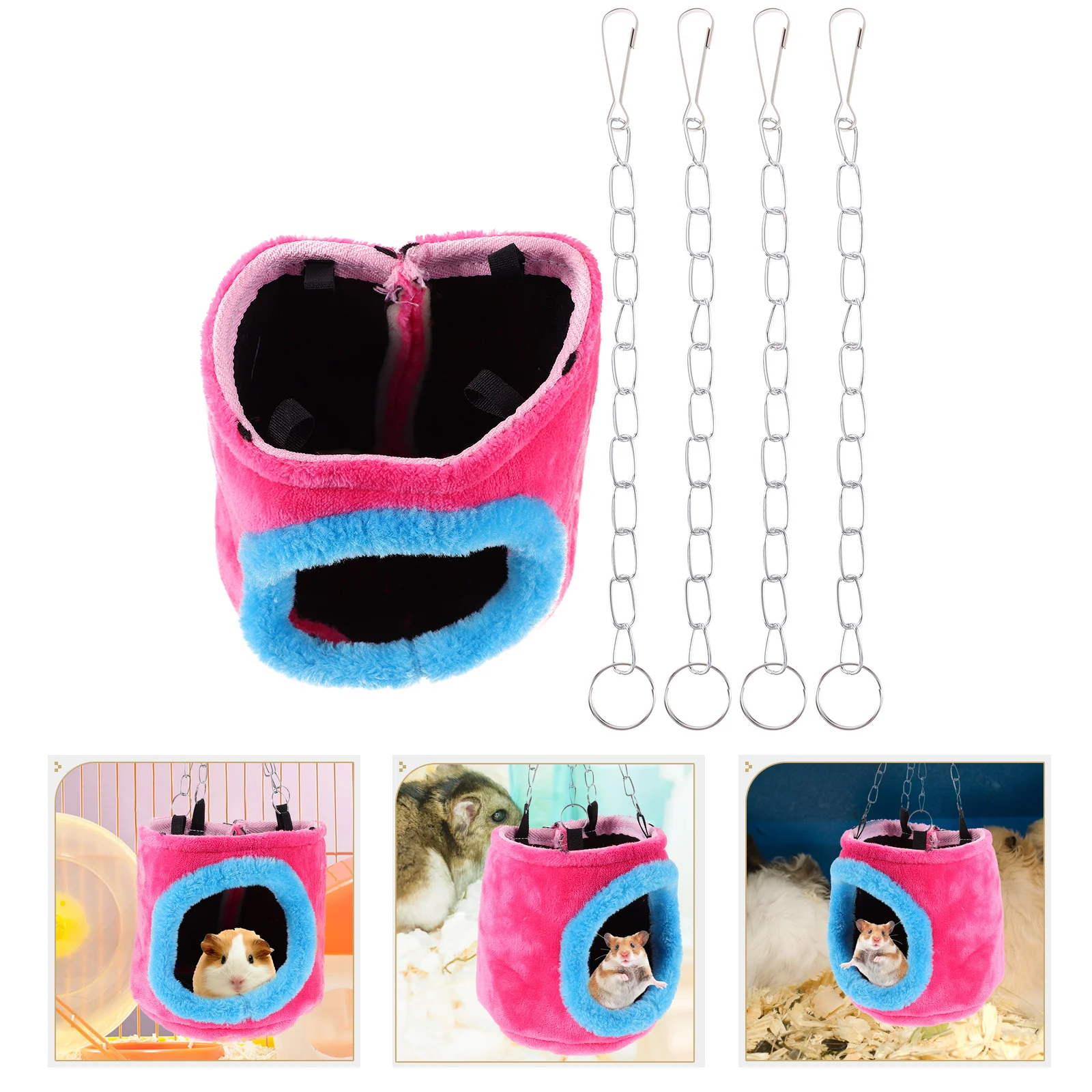 

Warm Cotton Nest Animal Hommock Chinchilla Hammock Hut Cave Animals Squirrel Guinea Pig