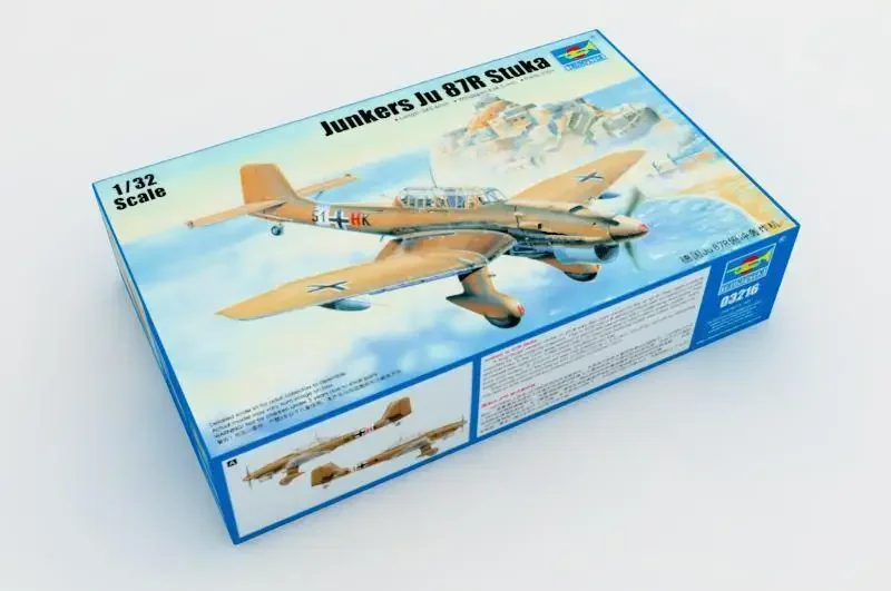 Trumpcirculation-Kit de modèle Junkers Ju 87R Stuka, 1/32, 03216