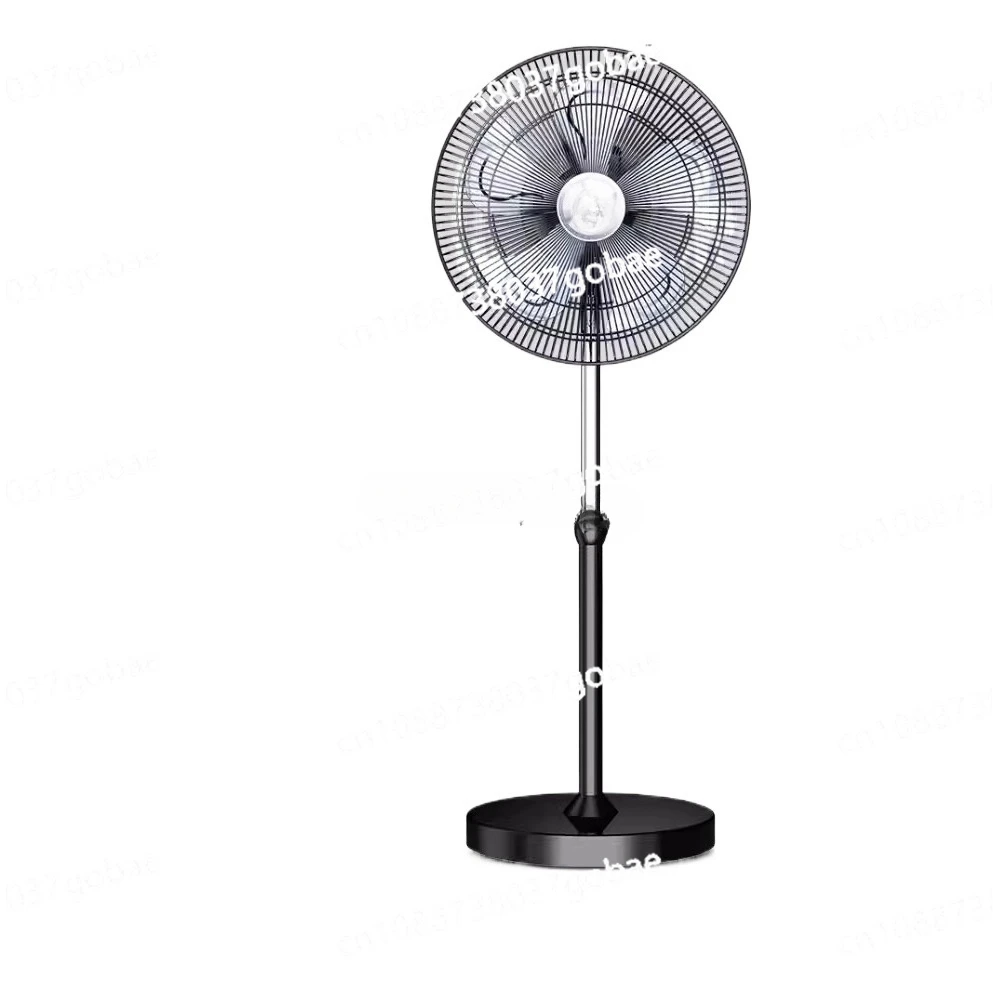 Floor Fan Mute Large Wind Factory Strong Electric Fan High Power Vertical Shaking Head