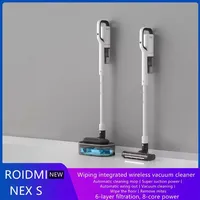 Original ROIDMI NEX S Wireless Vacuum Cleaners Powerful Smart Vertical Washing Handheld Cleaner MJ Home Appliances Car Products