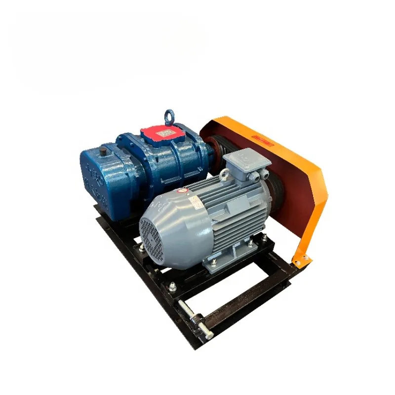 High pressure blower for sludge aeration