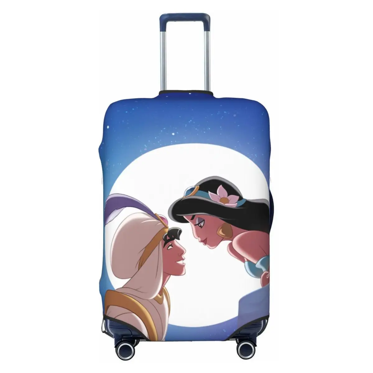 

Custom A-Aladdines Movie Cartoons Suitcase Cover Elastic Travel Luggage Covers for 18-32 inch