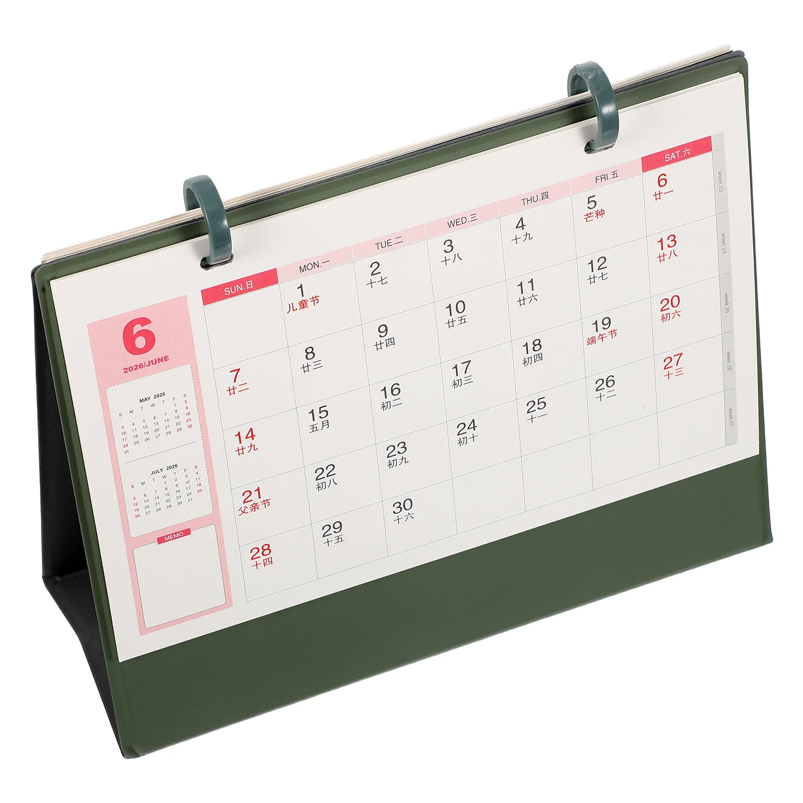 

Мини-настольный календарь с лошадью на 2026 год, стильный дизайн из искусственной кожи, офисный домашний органайзер для расписания, портативный декор, мини-планировщик