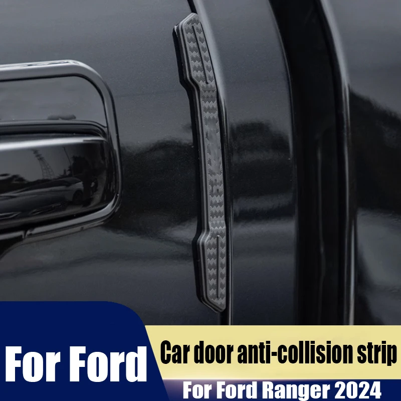 

Car door anti-collision strips car exterior decoration products modified body scratch resistant stickers For Ford Ranger 2024