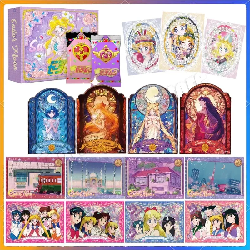 New Style ACG Goddess Story Limited Sale Sailor Moon Card Classic Anime Goddess Wife Cards Collection Blind Box Gift