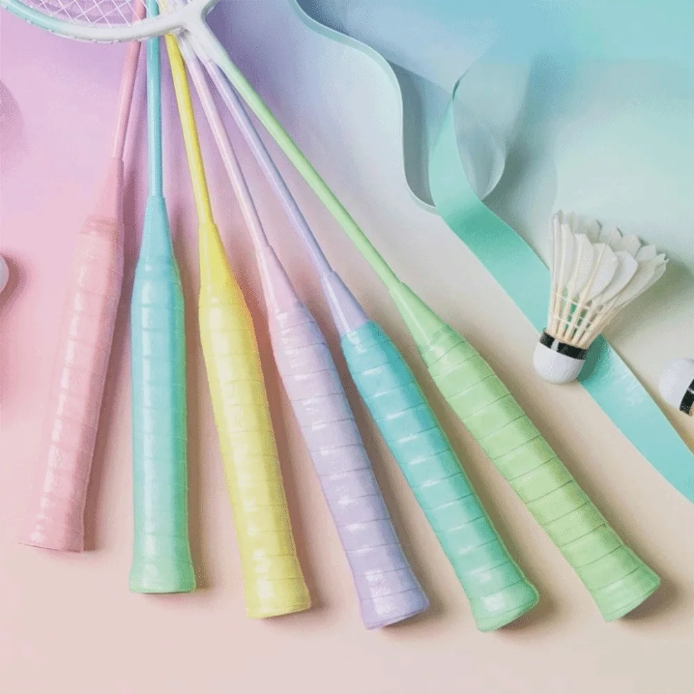 Dual Gradient Color Badminton Racket Grip Tape Sweat Absorbent Breathable Tennis Racket Grip Tape Comfortable Anti Slip