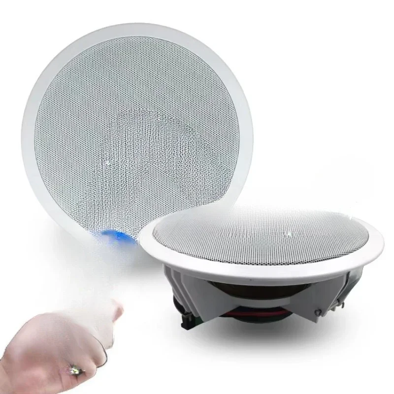 

8-Inch Active Ceiling Speaker Box 12 to 15v Wireless Amp Module + Party Passive Speaker 6.5 Wireless Sound Tone