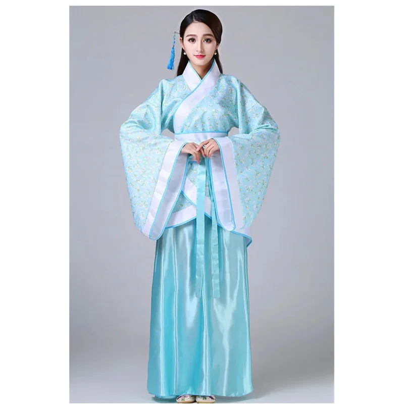 긴 소매가 있는 CyRobe 롱 한푸, 프레리 스타일 퍼포먼스 스커트, 중국 실크 혼합, 패치워크 댄스 드레스