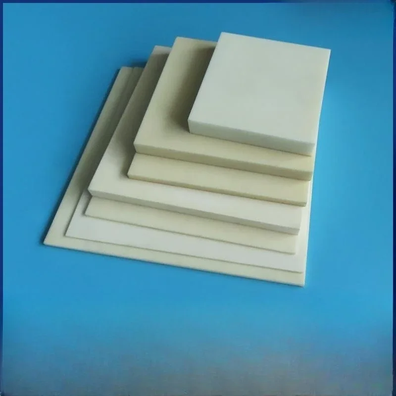 Customized 99 alumina ceramic insulating corundum board 50/100/150/220mm square substrate for scientific research experiments