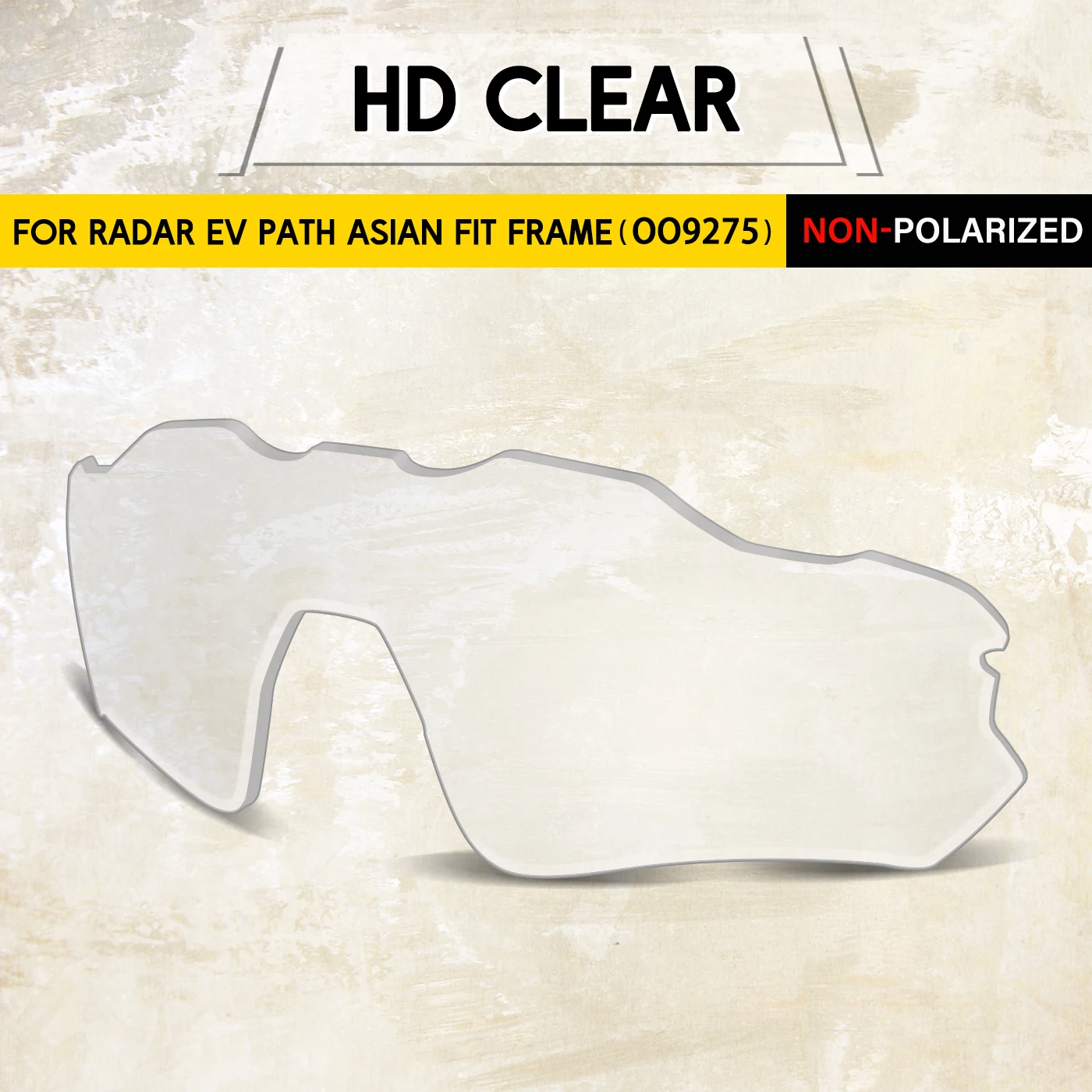 100% UV Protection Polarized Replacement Lenses for Oakley Radar EV Path Asian Fit OO9275 Sunglasses