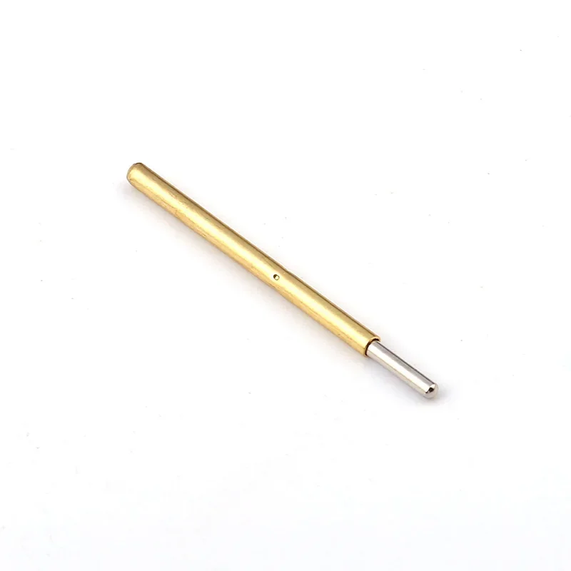 Imagem -02 - Pequena Cabeça Redonda Primavera Teste Sonda Agulha Tubo P160-j1 Diâmetro Exterior 1.36 mm Comprimento Total 24.5 mm Pcb Pogo Pin 100 Pcs
