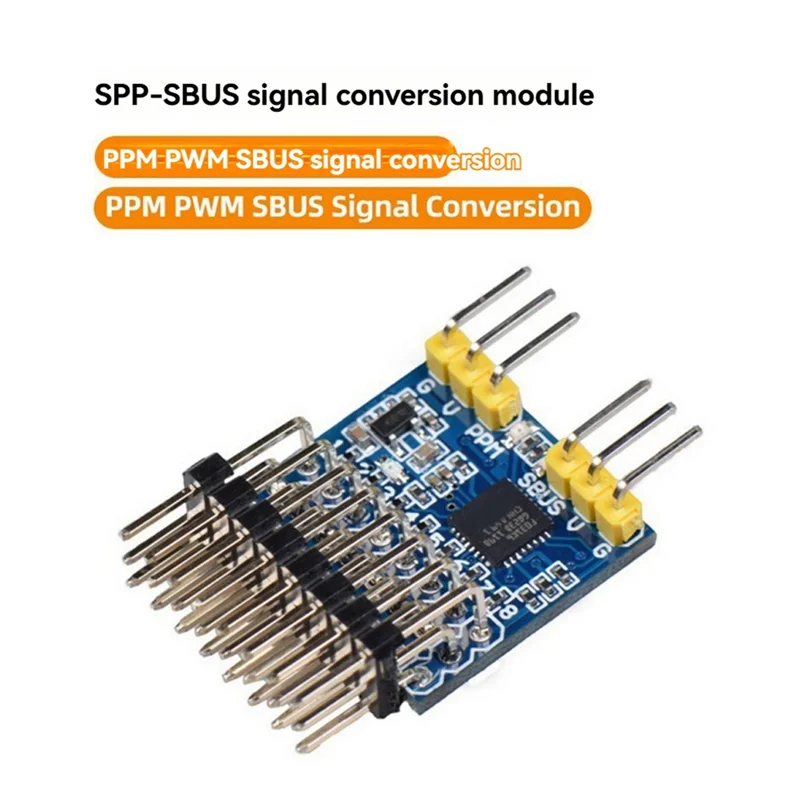 Conversor JABS-SPP-SBUS 8CH para sinal PPM PWM SBUS, 15A 3.3-20V para receptores FLYSKY IA6B e FRSKY X8R para aviões RC