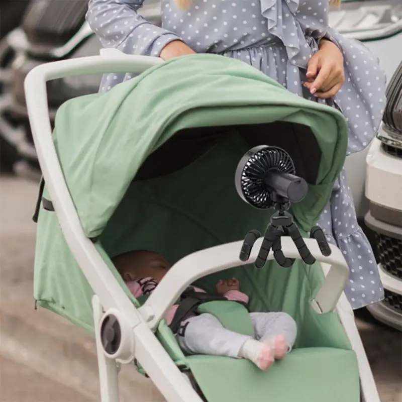 2025 Nouveau ventilateur bureau ventilateur flexible ventilateur détachable à 3 vitesses refroidissement viande manuels