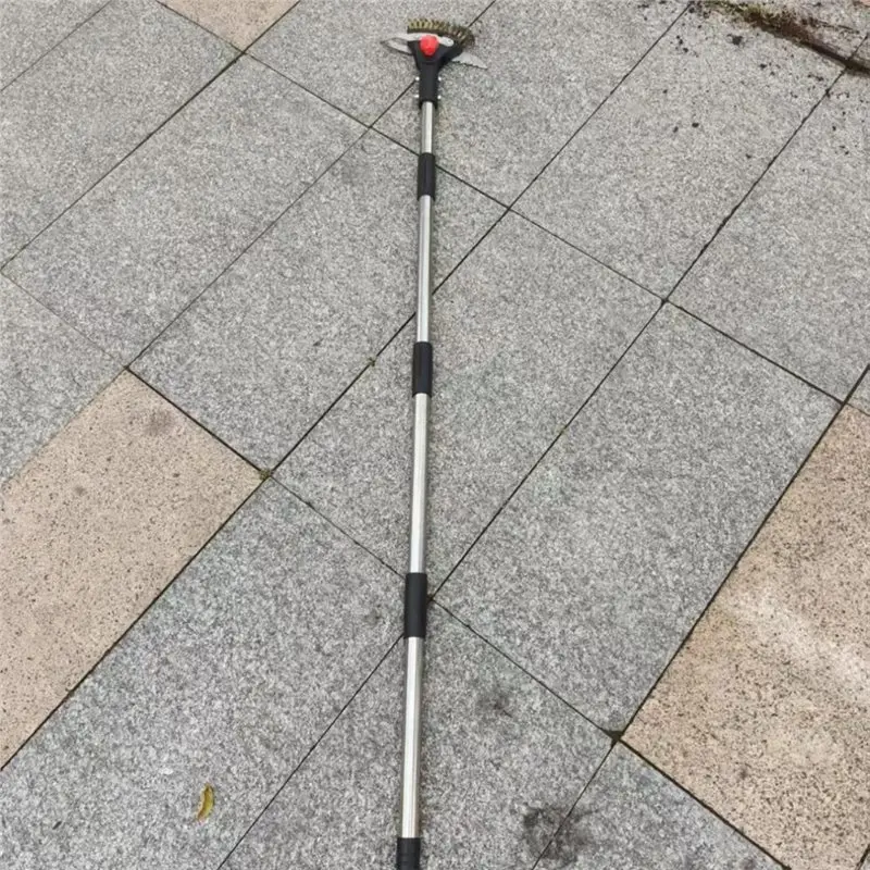 

AT63-Crevice Cleaning Tool Long Handle Adjustable Crack Weeder For Driveway, Patio Sidewalk To Remove Moss Weeds Dirt