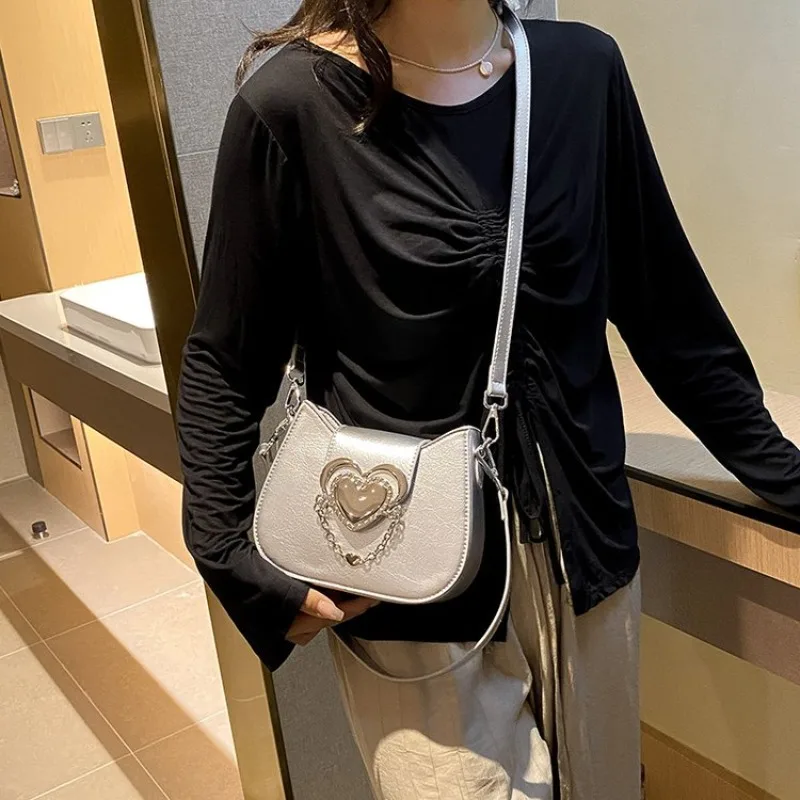 

Unique Leisure Diaper Bag Trendy Design Letter Logo Purse Vintage Original Leather Shoulder Bag For Ladies Commuter Elegant