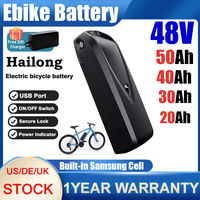 48v Hailong 40ah 60ah30ah 20ah (2000w) 50ah Battery 48v 30ah Bicycle V20 Fatbike Accu X Go Battery E Bike 48v 1000 Ebike Battery