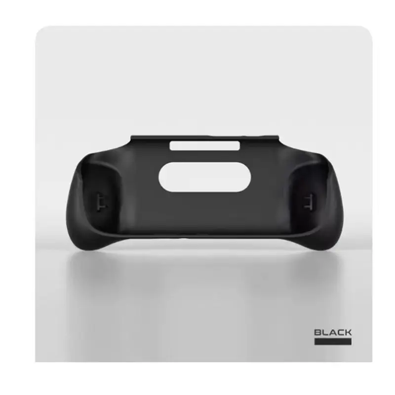 B31B Game Console Protective Case for Retroid Pocket 5, Waterproof Anti-Drop Ergonomic Cover, with Stand, Black